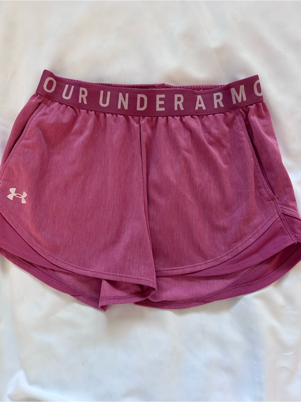 Under Armour Women's Pink Athletic Shorts